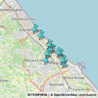 Mappa Via Castellamare Adriatico, 65123 Pescara PE, Italia (1.18818)