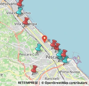 Mappa Via Castellamare Adriatico, 65123 Pescara PE, Italia (2.3)