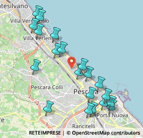 Mappa Via Castellamare Adriatico, 65123 Pescara PE, Italia (2.308)