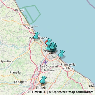 Mappa Via Castellamare Adriatico, 65123 Pescara PE, Italia (4.8825)