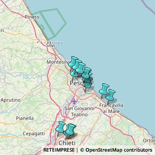Mappa Via Castellamare Adriatico, 65123 Pescara PE, Italia (6.45786)