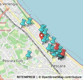 Mappa Via Castellamare Adriatico, 65123 Pescara PE, Italia (0.8715)