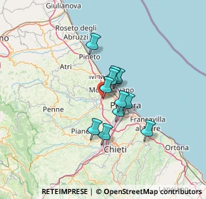 Mappa Via Caboto, 65126 Montesilvano PE, Italia (8.77909)