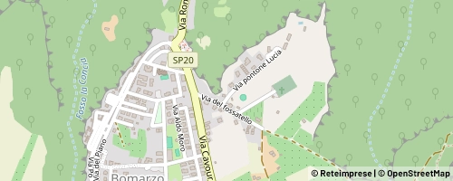 Mappa Bomarzo