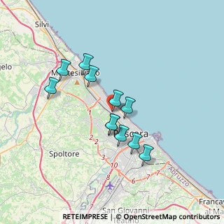 Mappa Via Sciesa Amatore, 65100 Pescara PE, Italia (3.04182)