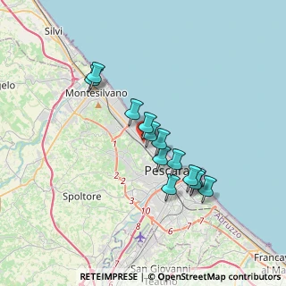 Mappa Via Nazionale Adriatica, 65123 Pescara PE, Italia (3.07)