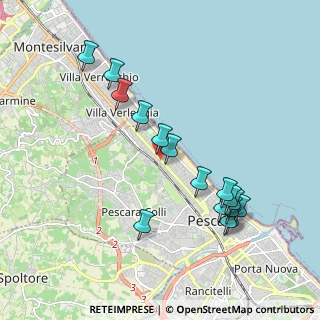 Mappa Via Sciesa Amatore, 65100 Pescara PE, Italia (2.09125)