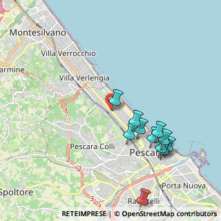 Mappa Via Sciesa Amatore, 65100 Pescara PE, Italia (2.23182)