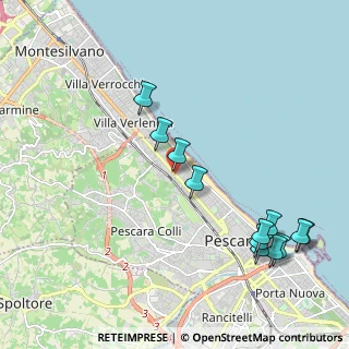 Mappa Via Sciesa Amatore, 65100 Pescara PE, Italia (2.495)