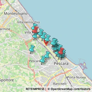 Mappa Via Sciesa Amatore, 65100 Pescara PE, Italia (1.302)