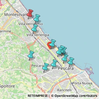 Mappa Via Sciesa Amatore, 65100 Pescara PE, Italia (1.82583)