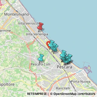 Mappa Via Sciesa Amatore, 65100 Pescara PE, Italia (1.57417)