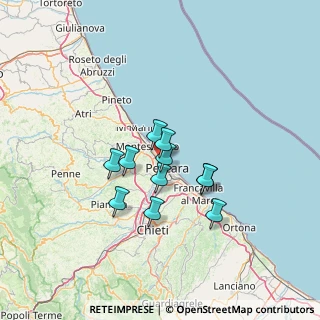 Mappa Via Sciesa Amatore, 65100 Pescara PE, Italia (10.18091)