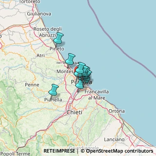 Mappa Via Sciesa Amatore, 65100 Pescara PE, Italia (5.86727)