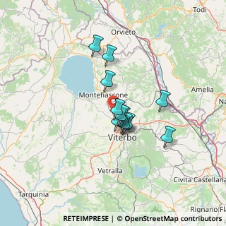 Mappa Strada Cassia Nord Km. 90+300, 01027 Viterbo VT, Italia (9.72583)