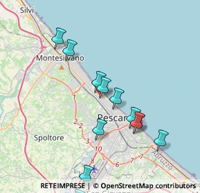 Mappa Via Mafalda di Savoia, 65123 Pescara PE, Italia (4.20917)