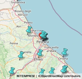 Mappa Via Mafalda di Savoia, 65123 Pescara PE, Italia (18.92067)