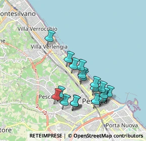 Mappa Via Mafalda di Savoia, 65123 Pescara PE, Italia (1.794)