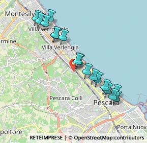 Mappa Via Mario Mantini, 65125 Pescara PE, Italia (2.01471)