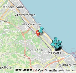 Mappa Via Mario Mantini, 65125 Pescara PE, Italia (2.26333)