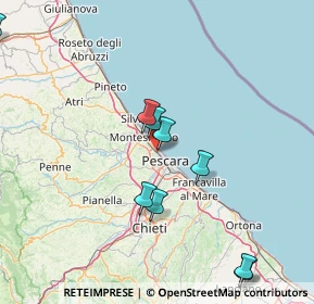 Mappa Via Mario Mantini, 65125 Pescara PE, Italia (26.38417)