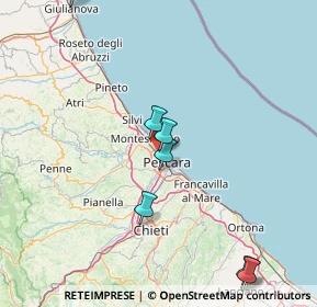 Mappa Via Mario Mantini, 65125 Pescara PE, Italia (34.10286)