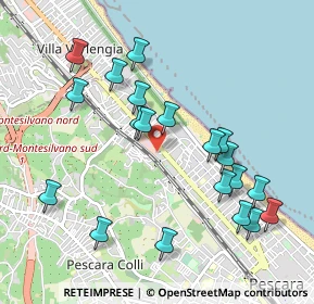 Mappa Via Don Enrico Tazzoli, 65100 Pescara PE, Italia (1.0795)