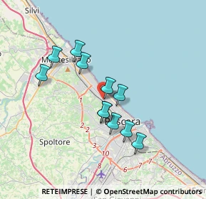 Mappa Via Don Enrico Tazzoli, 65100 Pescara PE, Italia (3.03818)