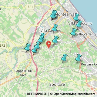 Mappa Via Francesco Iezzi, 65015 Montesilvano PE, Italia (2.04267)