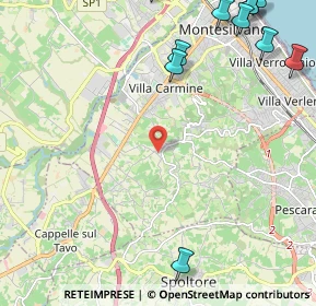 Mappa Via Francesco Iezzi, 65015 Montesilvano PE, Italia (3.44727)