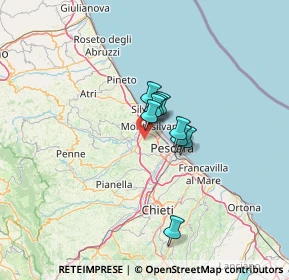 Mappa Via Francesco Iezzi, 65015 Montesilvano PE, Italia (14.24818)