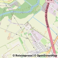 지도 Cappelle sul Tavo