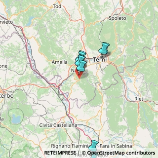 Mappa Strada di Borgaria, 05035 Narni TR, Italia (18.865)