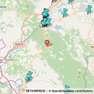 Mappa Strada di Borgaria, 05035 Narni TR, Italia (6.086)