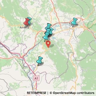 Mappa Strada di Borgaria, 05035 Narni TR, Italia (6.64417)