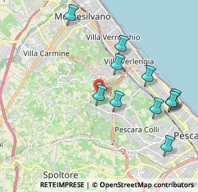 Mappa Strada Vicinale San Michele, 65125 Pescara PE, Italia (2.20545)