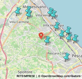 Mappa Strada Vicinale San Michele, 65125 Pescara PE, Italia (2.45417)