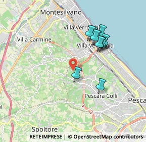 Mappa Strada Vicinale San Michele, 65125 Pescara PE, Italia (1.76273)