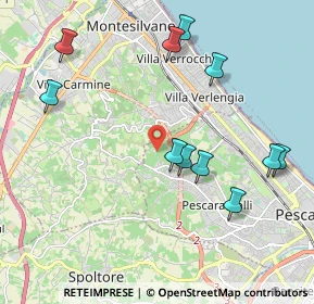 Mappa Strada Vicinale San Michele, 65125 Pescara PE, Italia (2.28909)