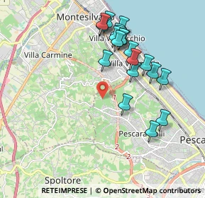 Mappa Strada Vicinale San Michele, 65125 Pescara PE, Italia (2.014)