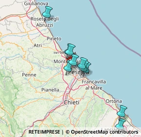 Mappa Strada Vicinale San Michele, 65125 Pescara PE, Italia (19.43462)