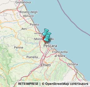 Mappa Strada Vicinale San Michele, 65125 Pescara PE, Italia (72.07667)