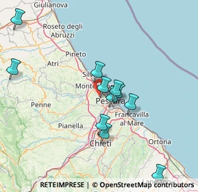 Mappa Strada Vicinale San Michele, 65125 Pescara PE, Italia (14.65091)