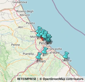 Mappa Pescara, 65125 Pescara PE, Italia (6.95273)