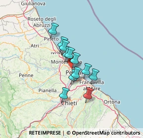 Mappa Pescara, 65125 Pescara PE, Italia (8.96583)