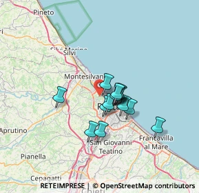 Mappa Pescara, 65125 Pescara PE, Italia (4.74857)