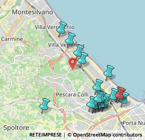 Mappa Pescara, 65125 Pescara PE, Italia (2.388)