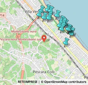 Mappa Pescara, 65125 Pescara PE, Italia (1.103)