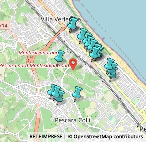 Mappa Pescara, 65125 Pescara PE, Italia (0.8305)
