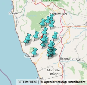 Mappa 87010 Malvito CS, Italia (9.986)